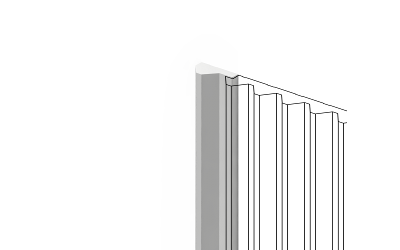 Финишный молдинг HIWOOD LF136A NP