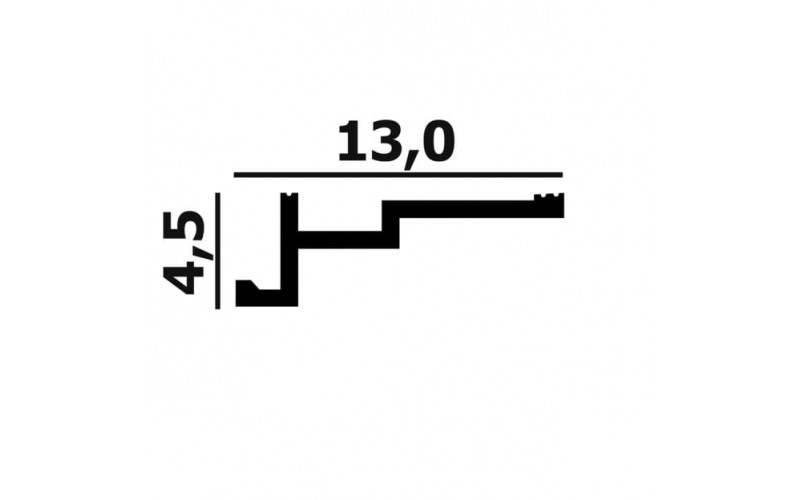 Лепной Декор Perfect Plus Карниз P101