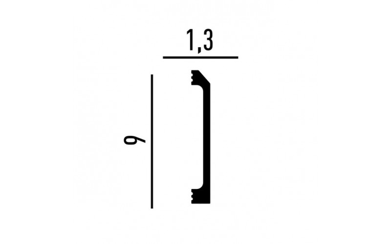 Лепной Декор Perfect Plus Плинтус напольный P142