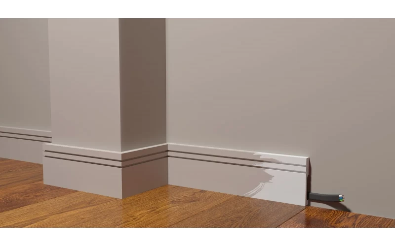 DD717 Плинтус (80х13х2000) ДекорДизайн