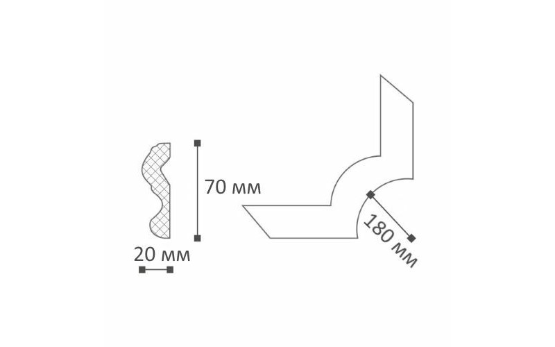 NMC Угол к молдингу N24