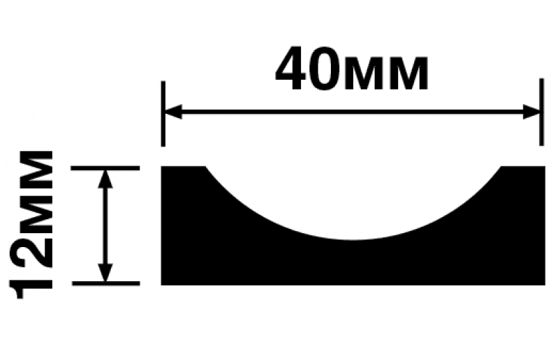 Молдинг HI WOOD P40