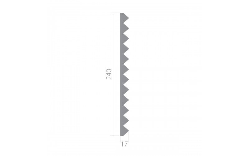 Стеновая панель Ultrawood UW 02 i (2800 х 240 х 17 мм)