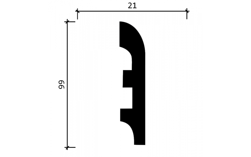 DD41 Плинтус ДекорДизайн