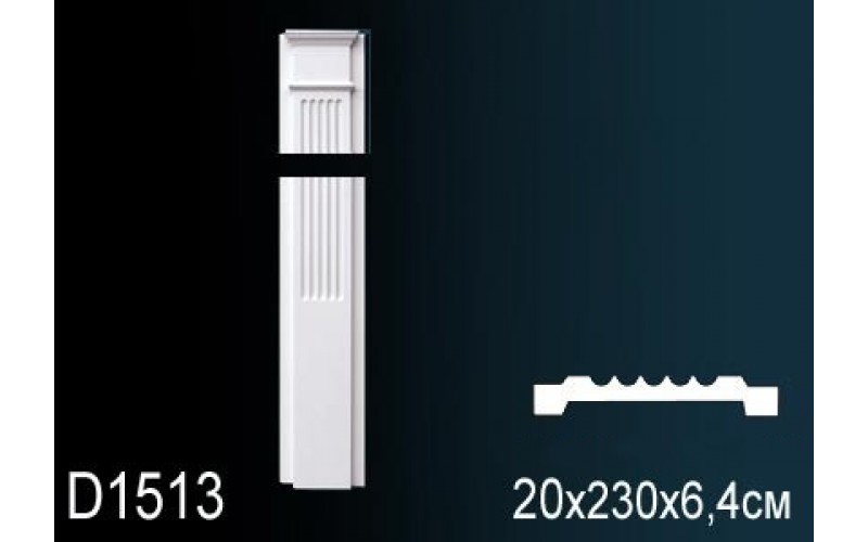 Лепной декор Perfect Обрамление дверного проёма D1513-1