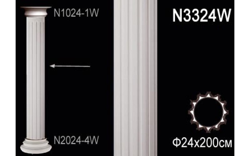 Лепной декор Perfect Колонна N3324W