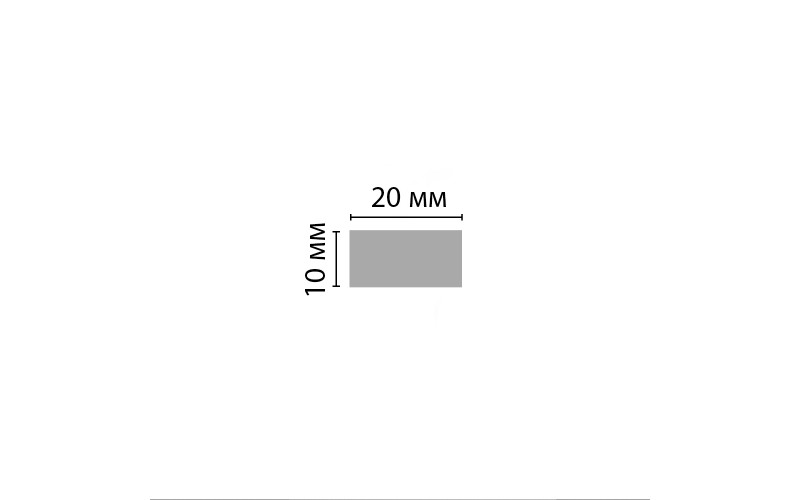 Молдинг Decomaster D047-115 ДМ(20*10*2900 мм)