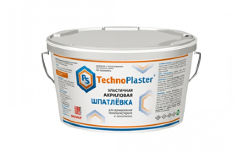 Эластичная шпатлёвка PS-TechnoPlaster 5 кг